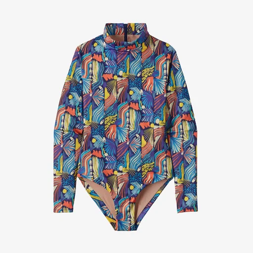 Womens L/S Swell Seeker 1pc Swimsuit