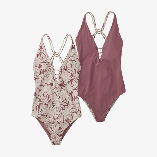 Womens Reversible Extended Break 1pc Swimsuit