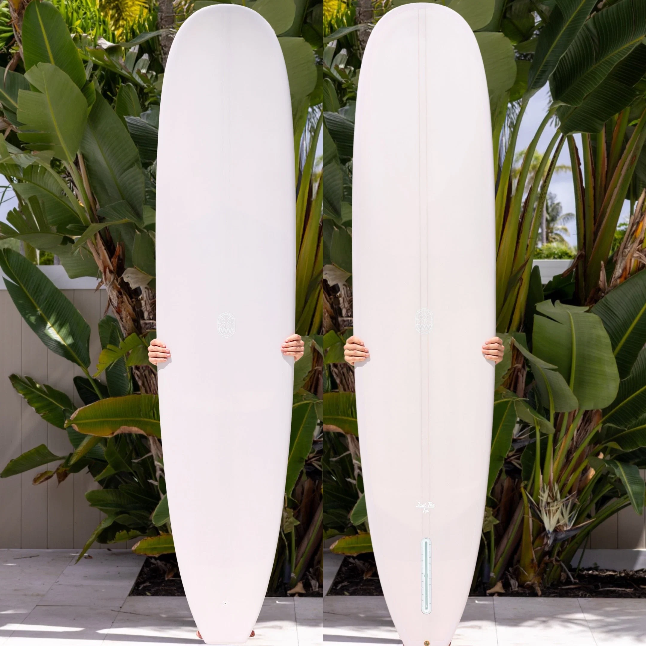 8'6 - 9'6 Just The Tip Longboard - Lavender