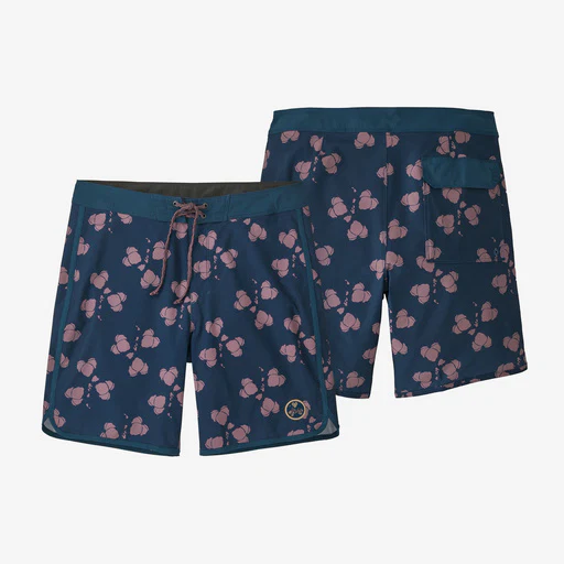 Mens Hydropeak Scallop Boardshorts - 18 in.