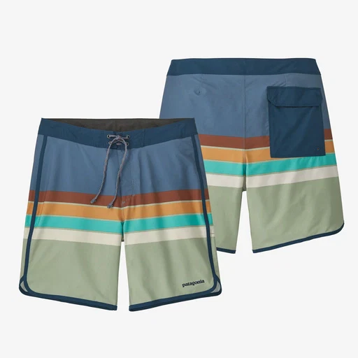 Mens Hydropeak Scallop Boardshorts - 18 in. - Image 3