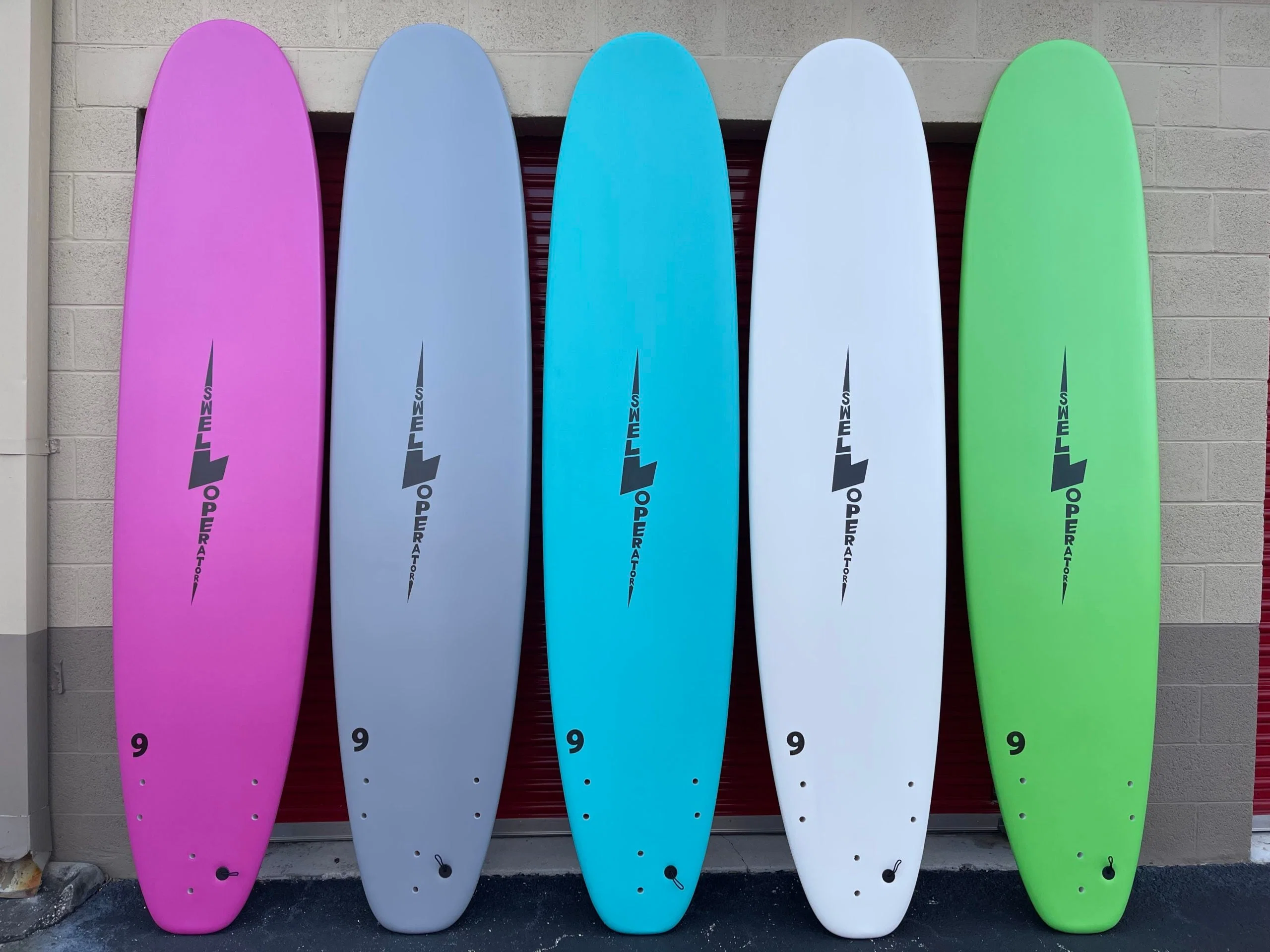 9′ Swell Operator EPS CORE Longboard - Sea Green - Image 2