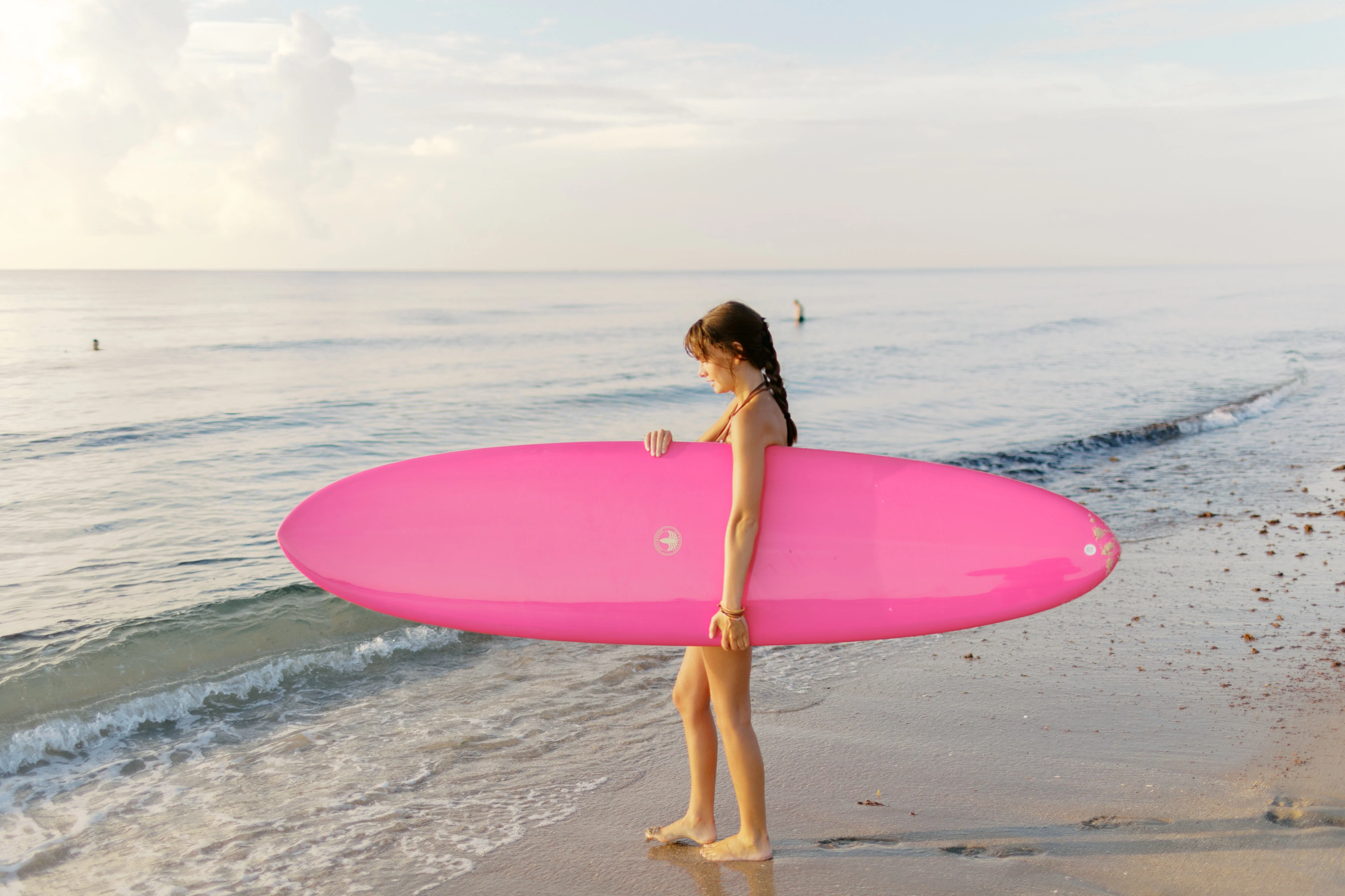 ANY DAY Mid Length Surfboard – Hot Pink EPS - Image 6