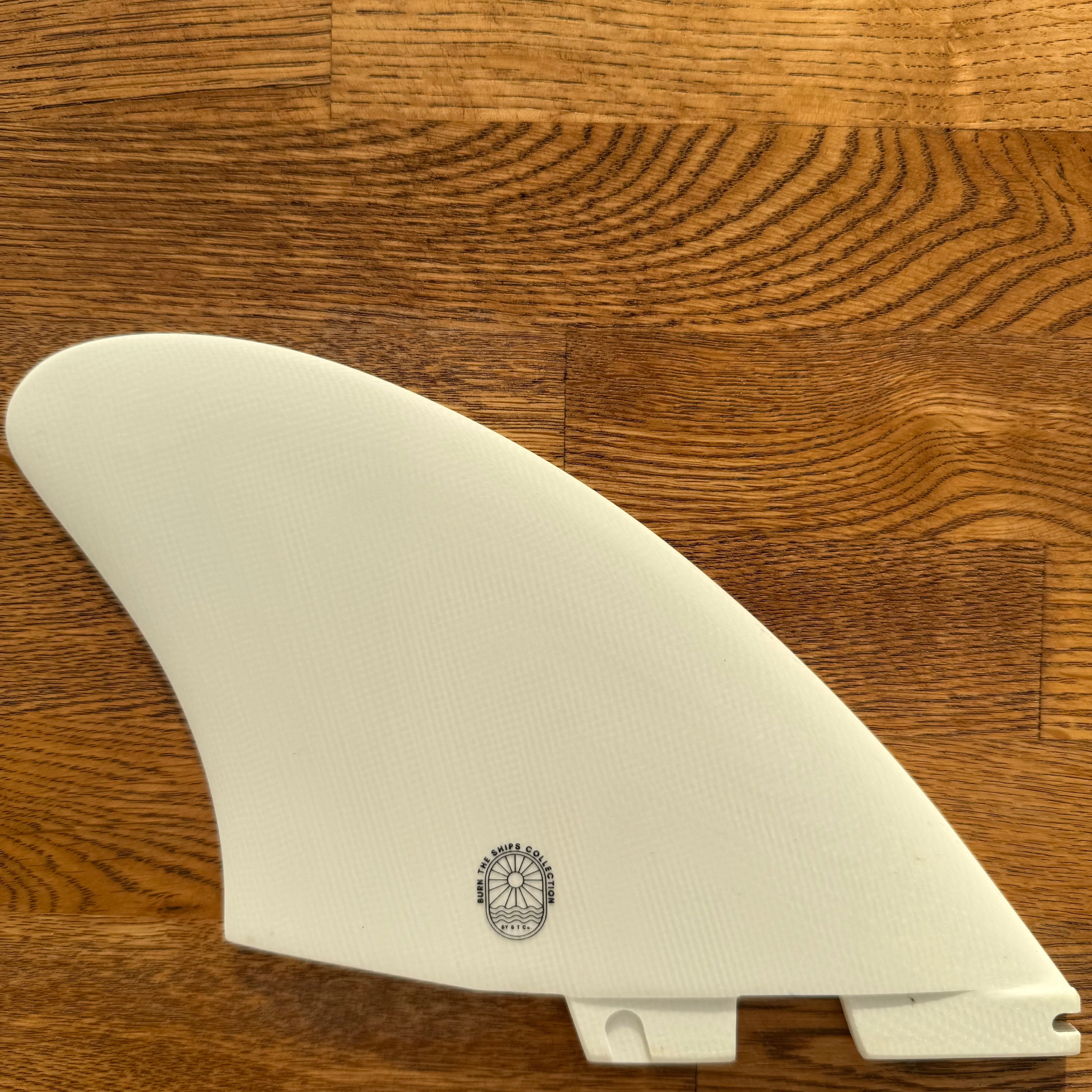 BTS Collection FCS2 Keel Fins – Dark Sea Glass or Volan White - Image 3