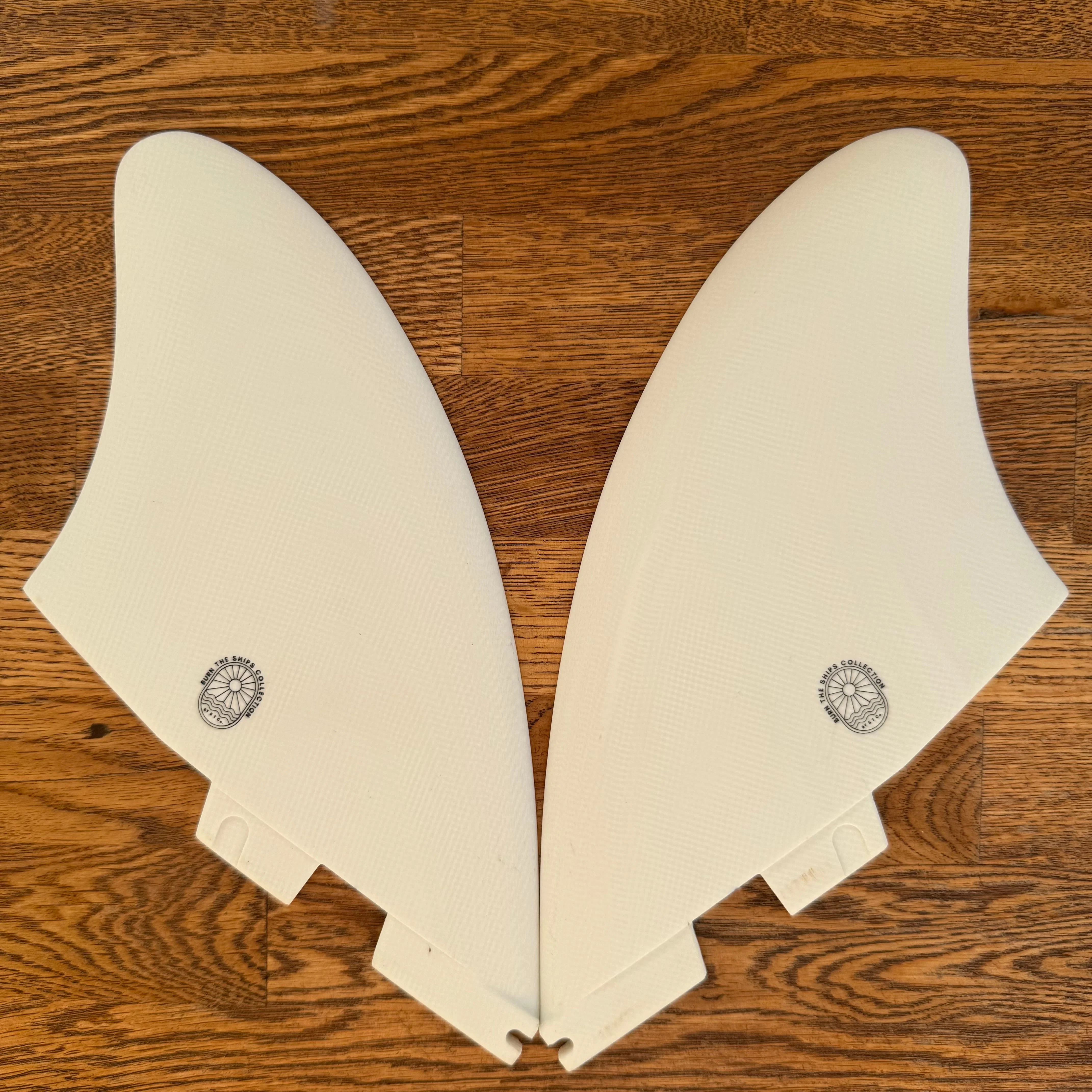 BTS Collection FCS2 Keel Fins – Dark Sea Glass or Volan White - Image 4