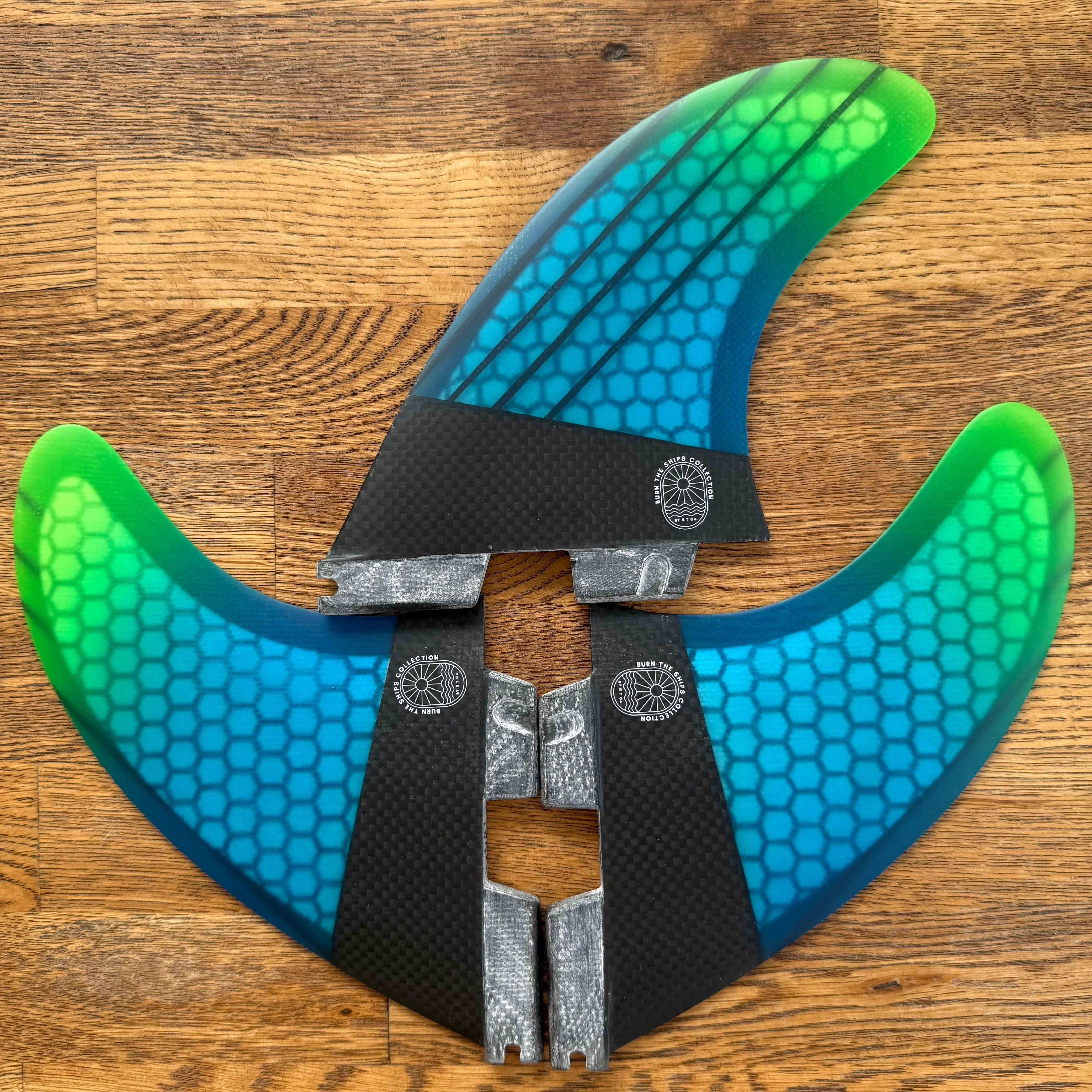 BTS Collection FCS2 Rainbow Thruster Fin – Med OR Large - Image 2