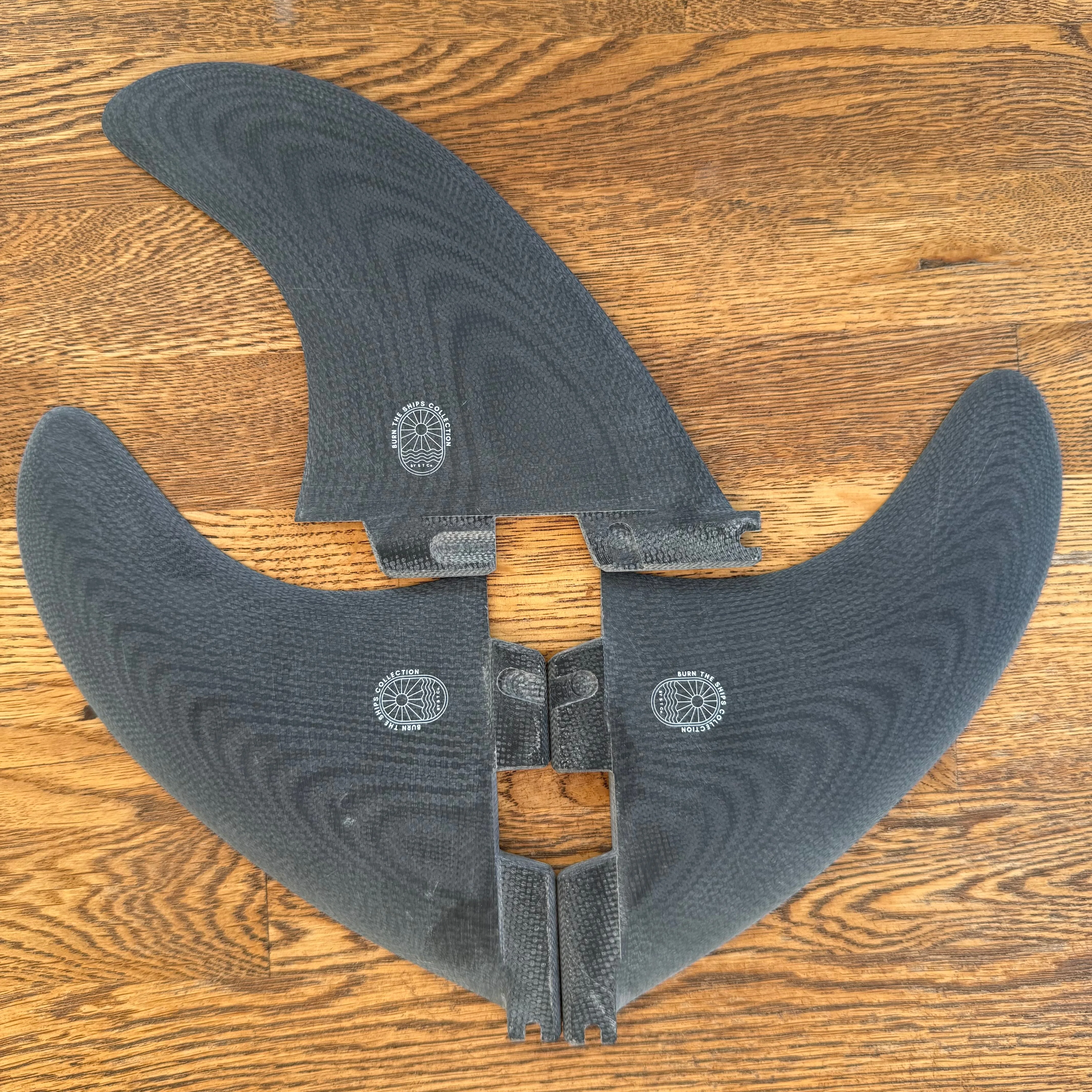 BTS Collection FCS2 Thruster Fin – Volan Black – Med OR Large - Image 2