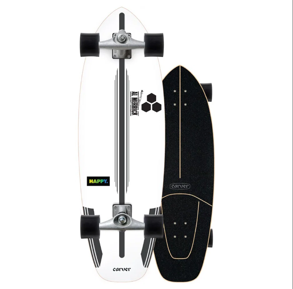 Carver Channel Islands 32.5'' Mid Sage Surfskate Complete
