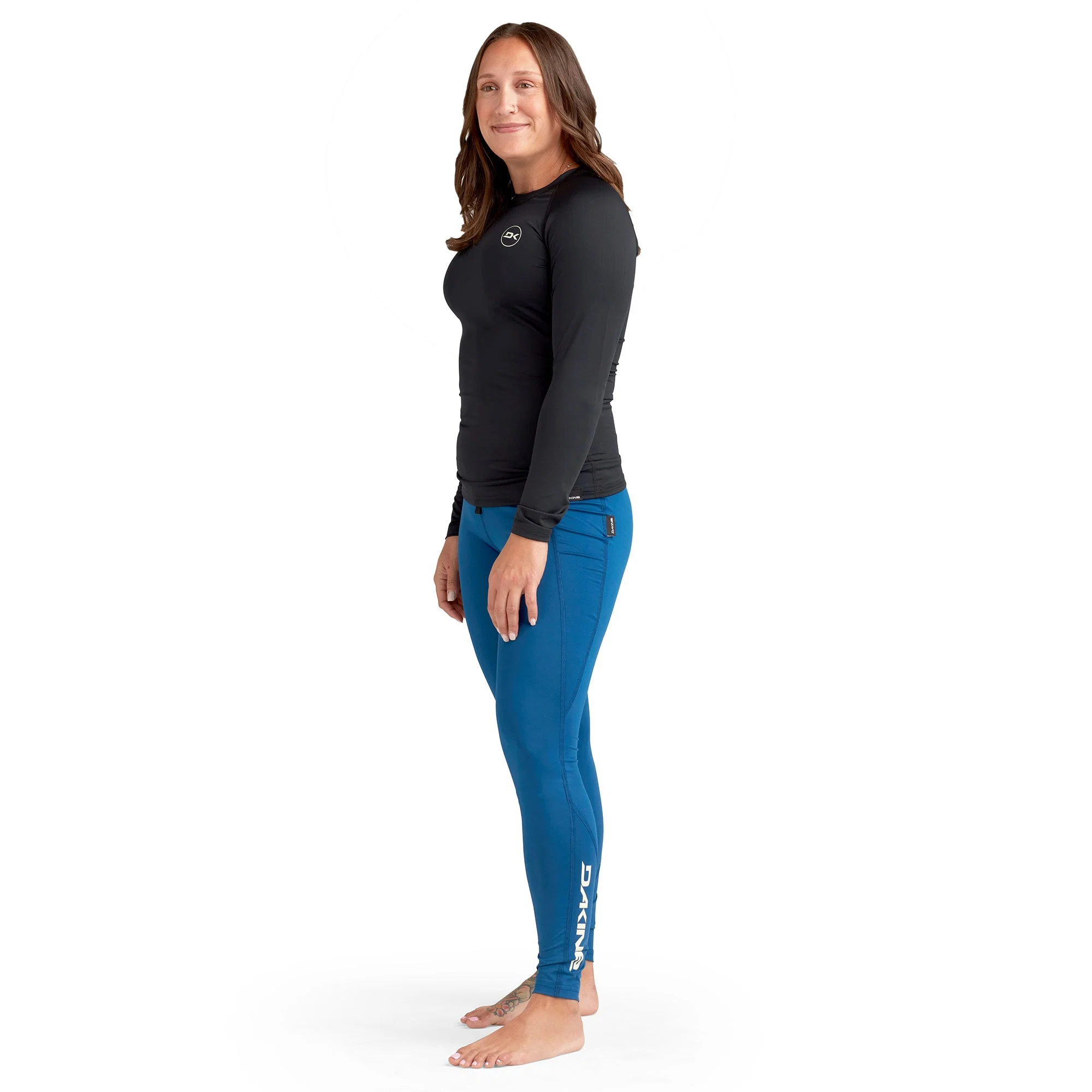 HD SNUG FIT LONG SLEEVE RASHGUARD CREW - WOMENS - Image 3