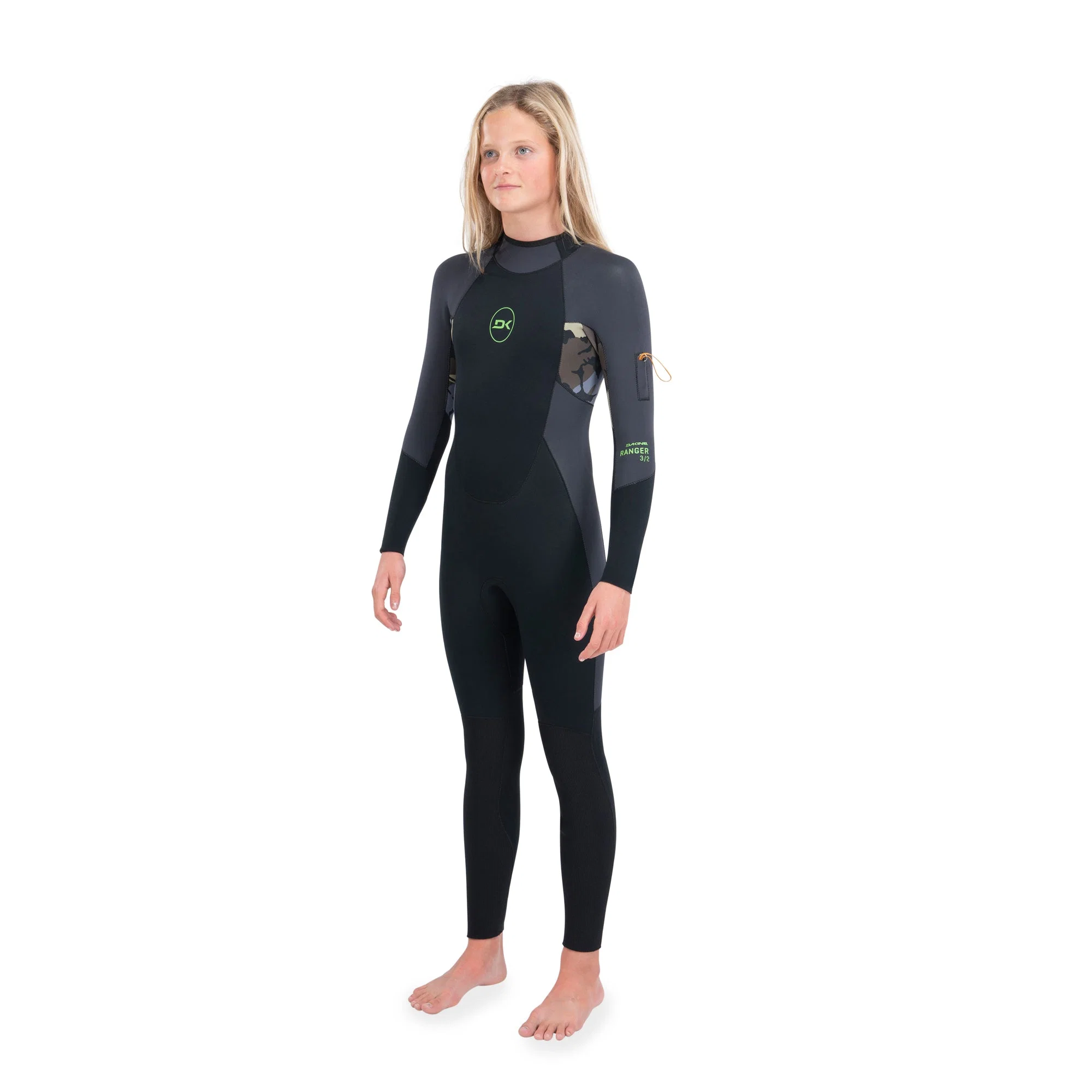 Dakine Kids Ranger Surf Hybrid Back Zip 3/2mm - Image 3