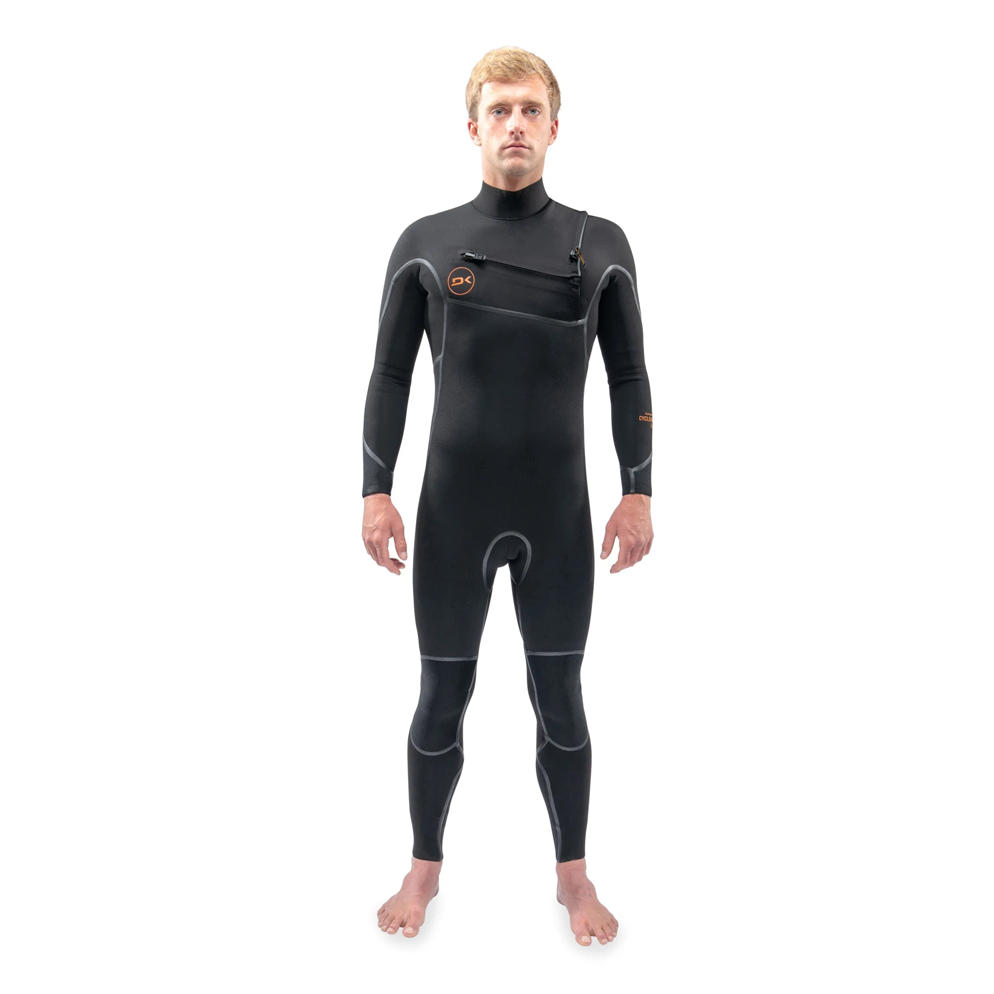 Dakine Mens Cyclone Chest Zip 4/3mm