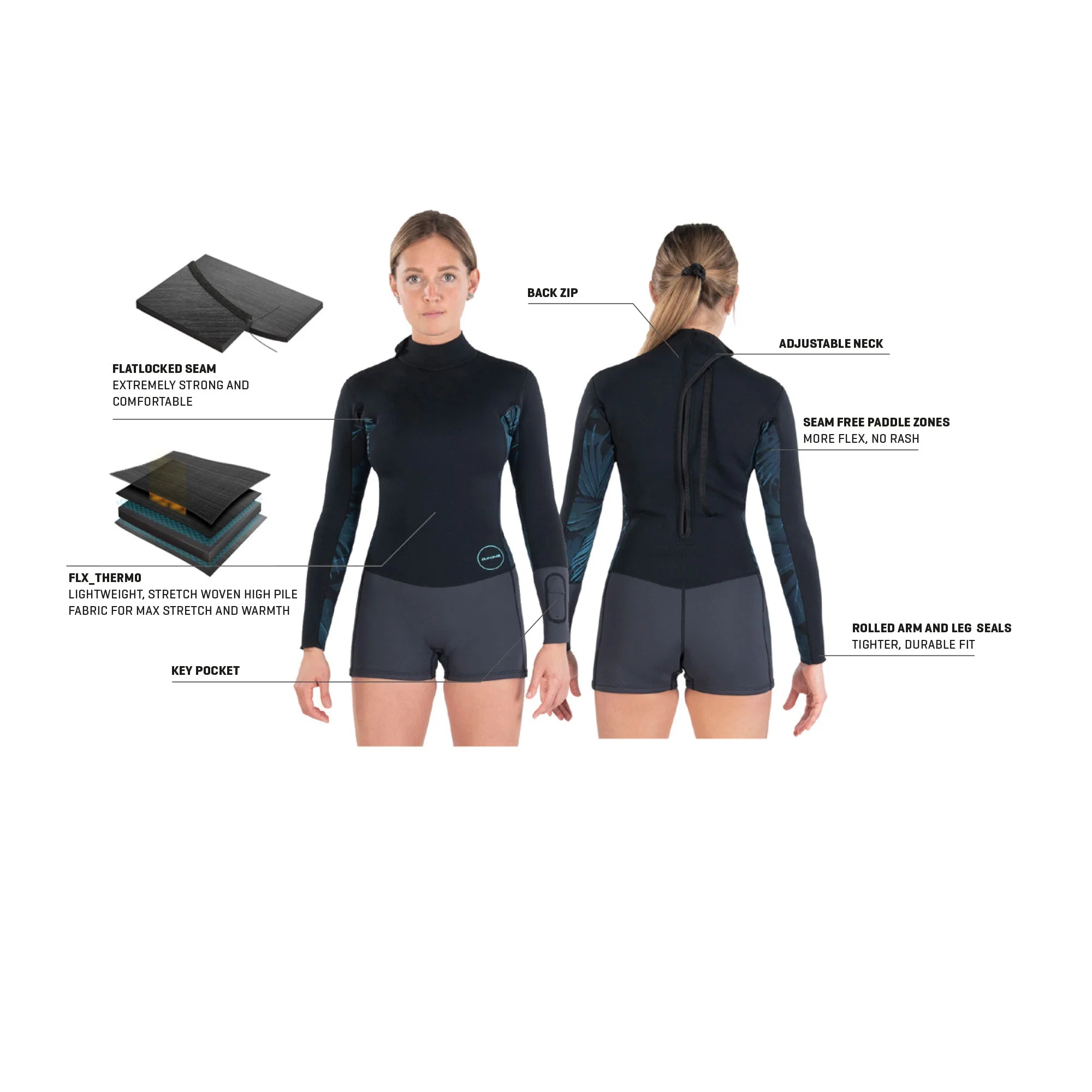 Dakine Womens Mission Springsuit 2mm - Image 3