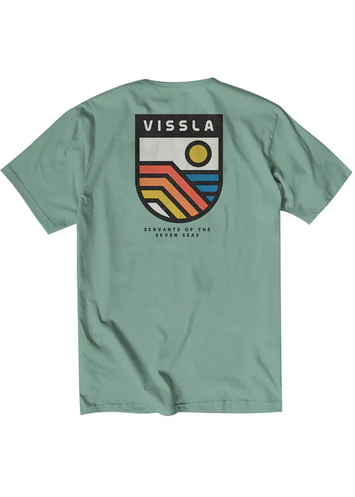 Diamond Daze Organic PKT Tee Jade