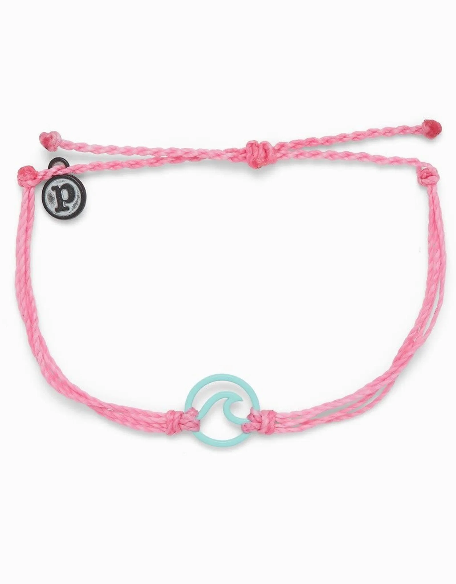 Enamel Wave Aqua Bracelet Light Pin