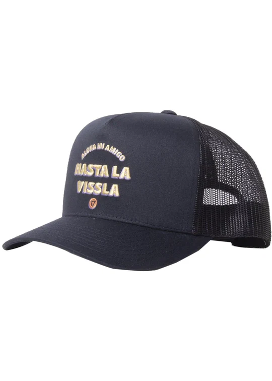 Hasta La Vissla Eco Trucker Hat Dark Naval