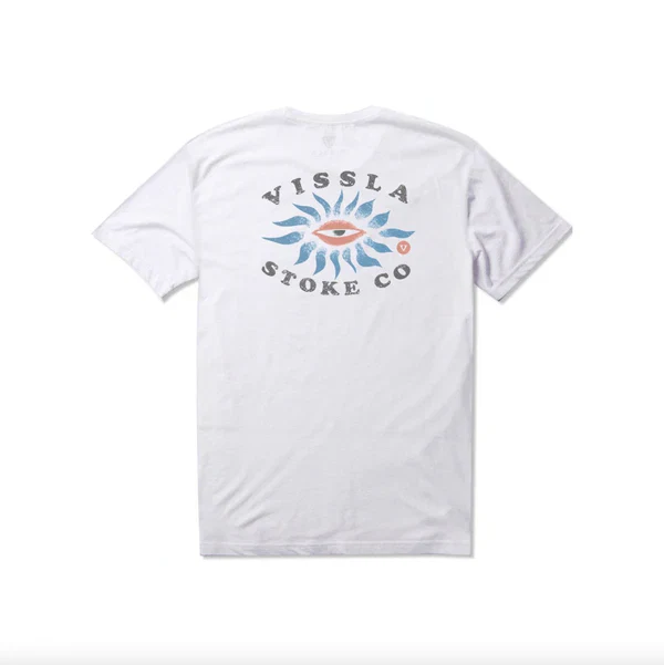 Inner Stoke Heather Tee White