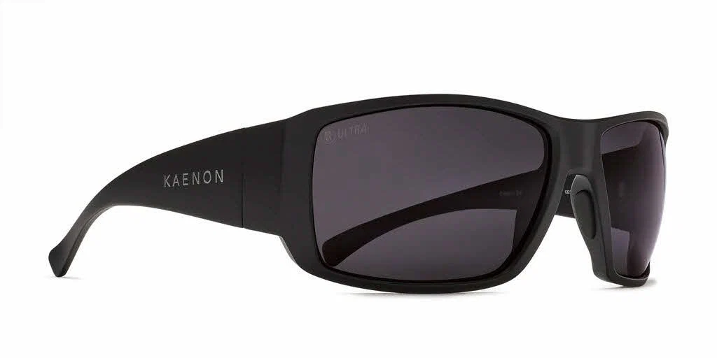 Kaenon Truckee Matte Black / Ultra Grey 12% Polarized Lens