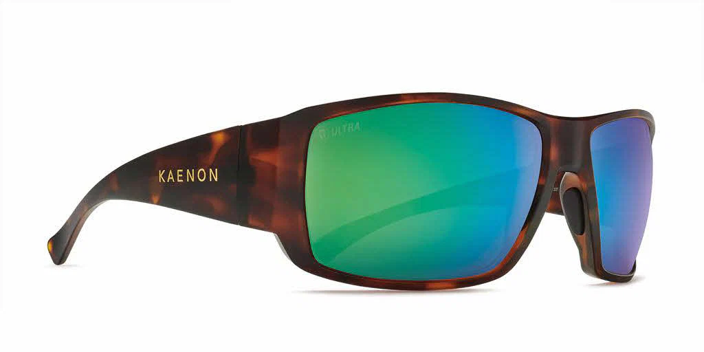 Kaenon Truckee Matte Tortoise / Ultra Coastal Green Polarized Lenses