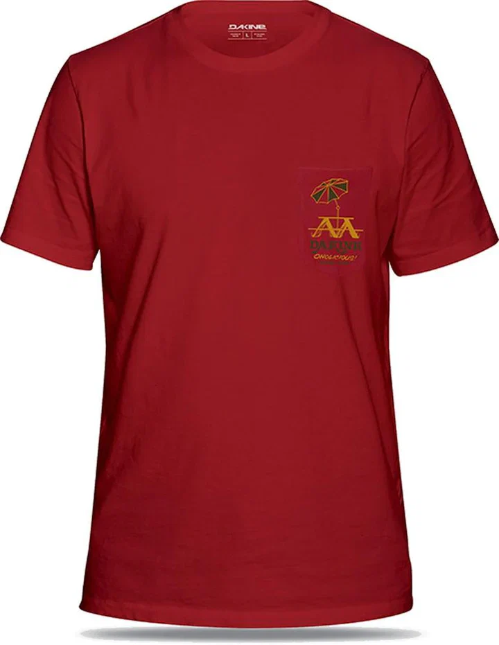 Kau Kau Pocket T Deep Red