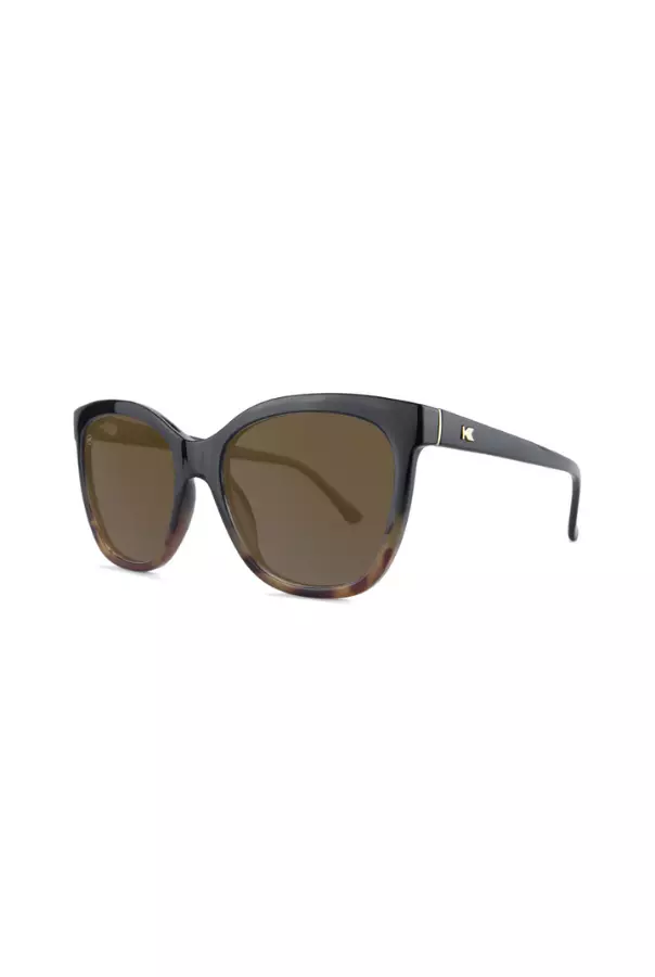 Knockaround Deja Views Glossy Black + Blonde Tortoise