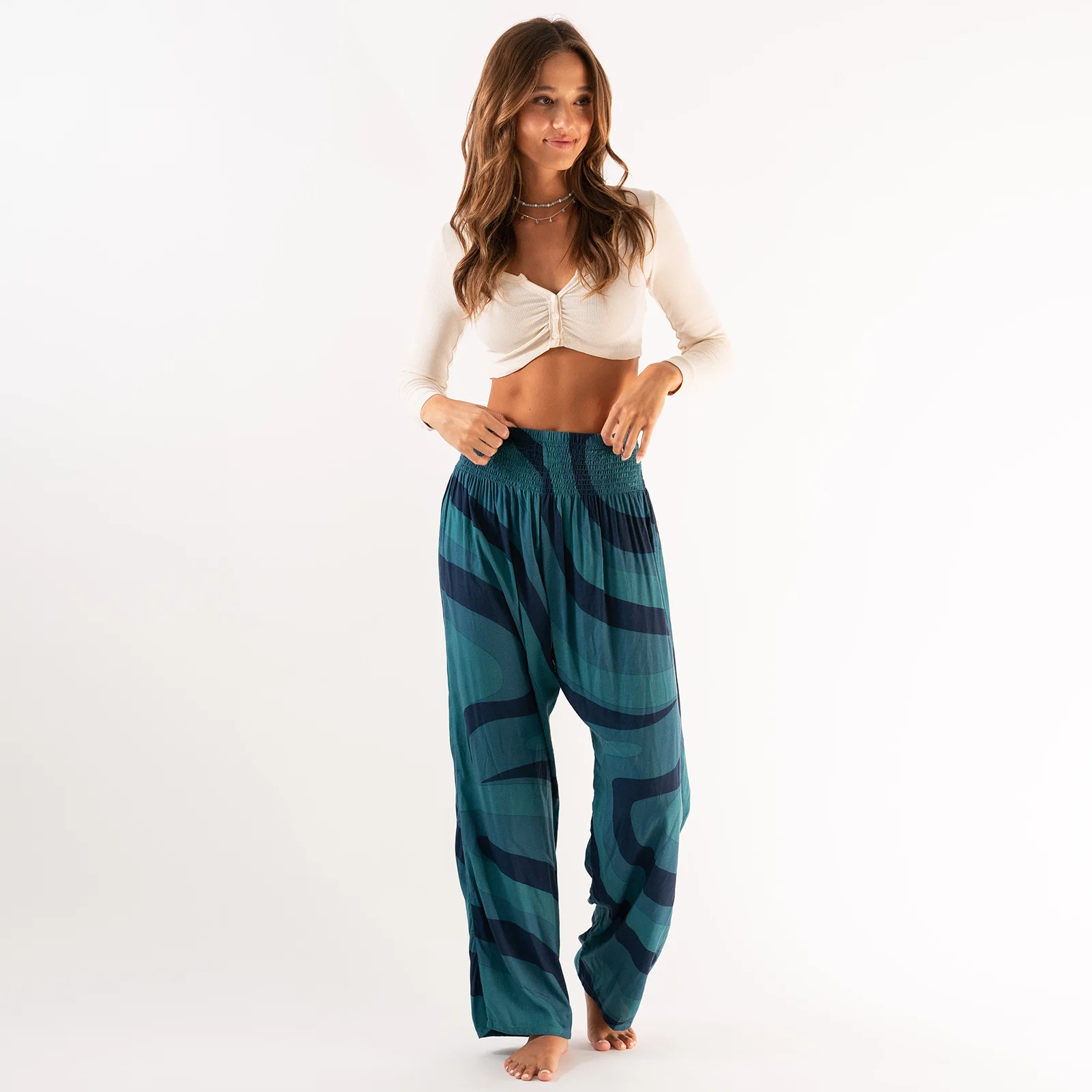 Lotus and Luna - Bahamas Wide Leg Pants