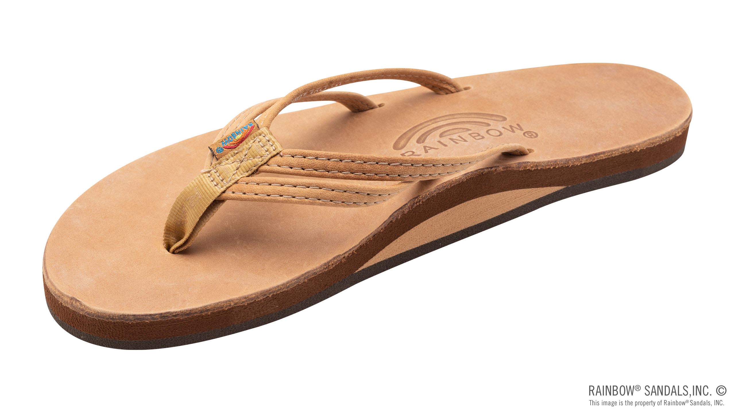 Luxury Leather Buckskin Single Layer Double 1/3"