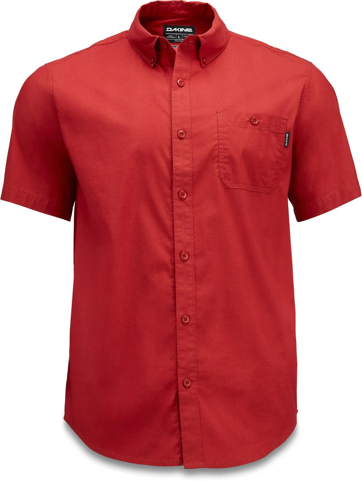 Mosier Woven S/S Deep Red