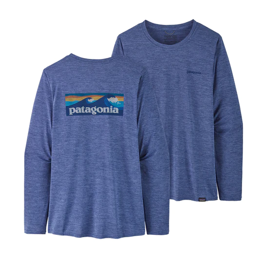 Patagonia Women's Long-Sleeved Capilene Cool Daily Graphic Shirt - Image 2