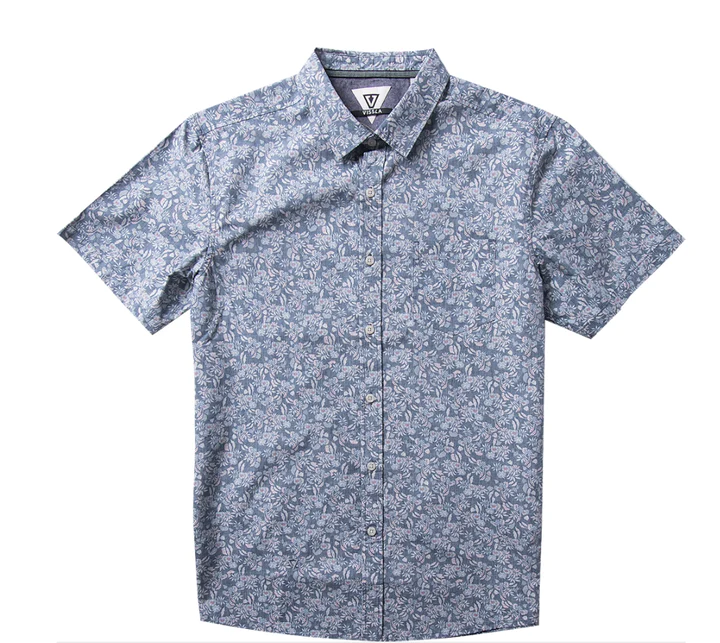 Saturdazed Eco SS Shirt Harbor Blue