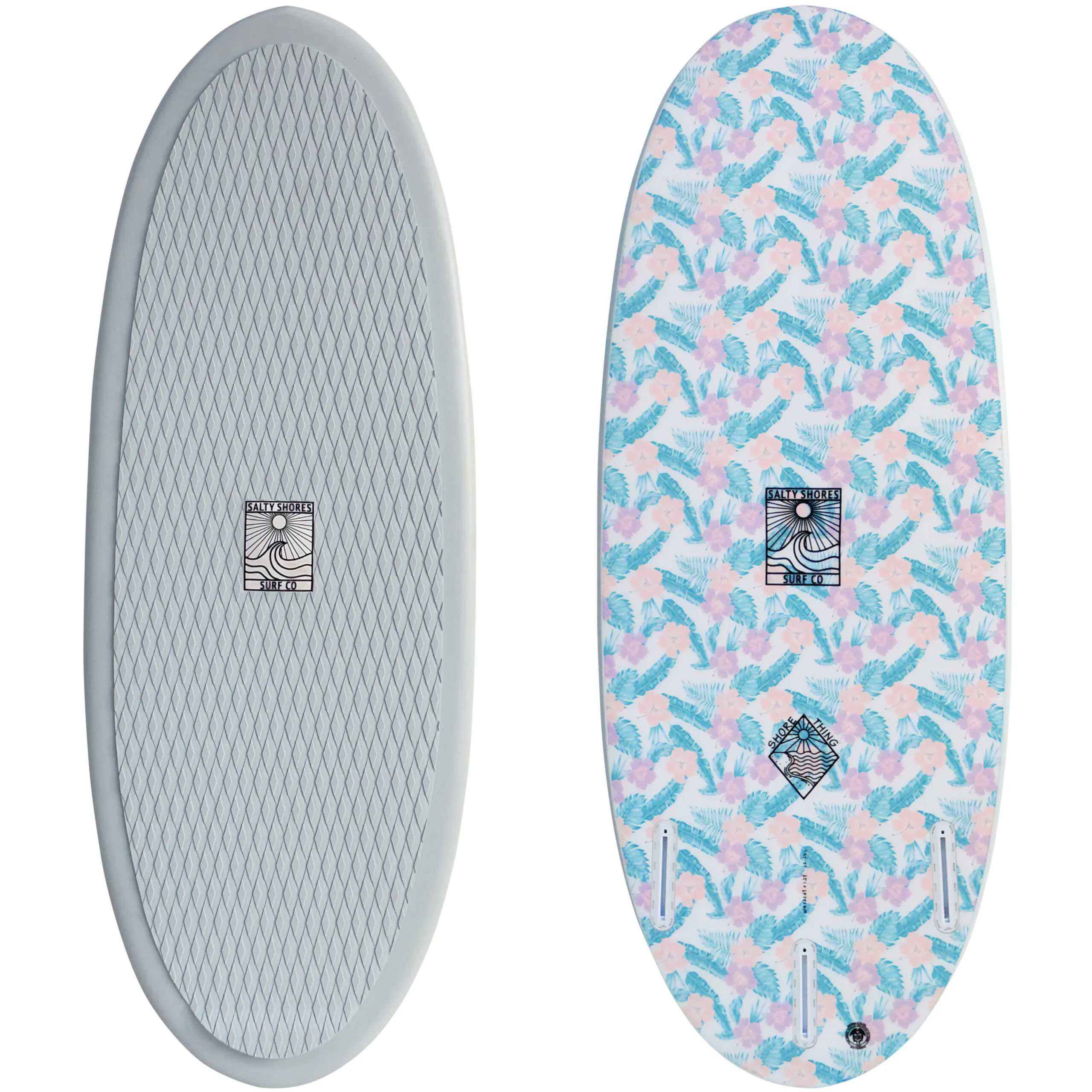 Shore Thing Wake Surfboard – Floral Inlay 2024