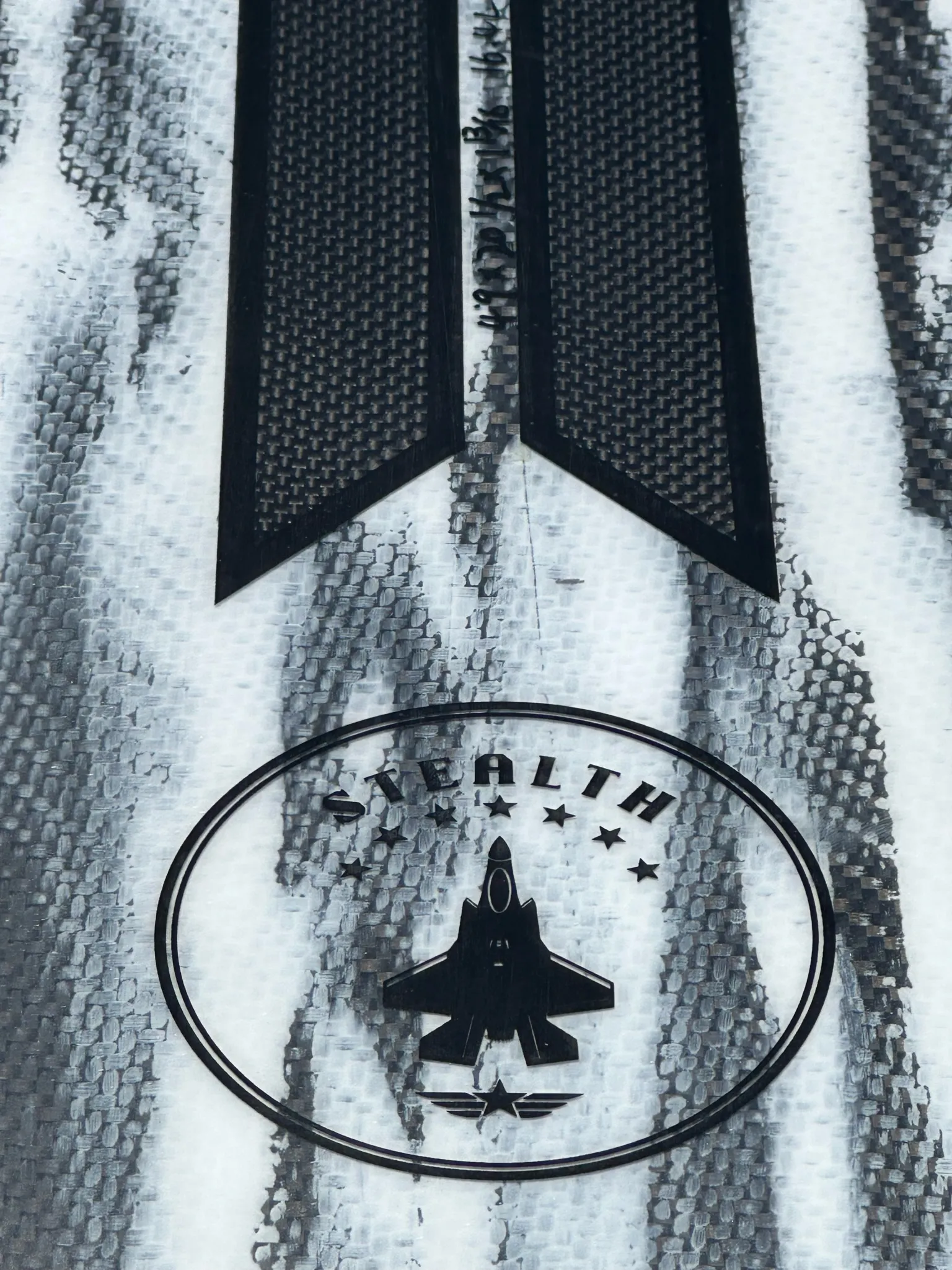Stealth Wake Surfboard – Carbon Fiber BPT ™️ 2024 - Image 2