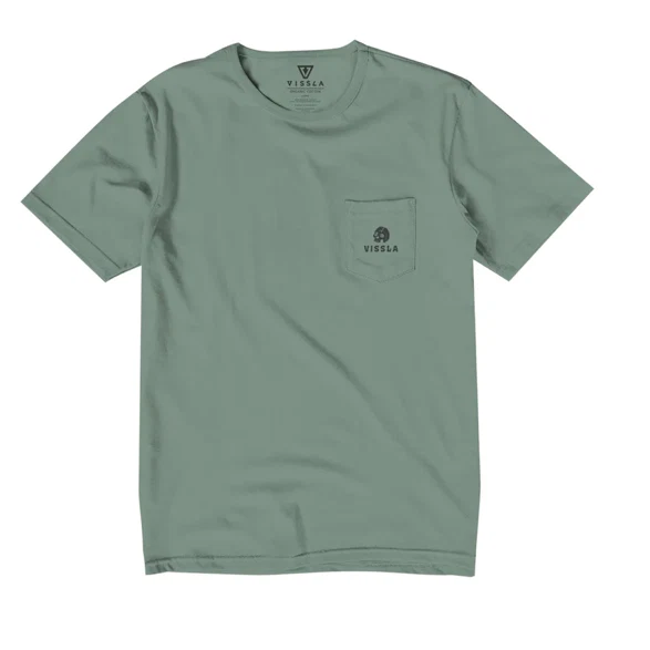 SULTAN SKULLS ORGANIC PKT TEE-JDE