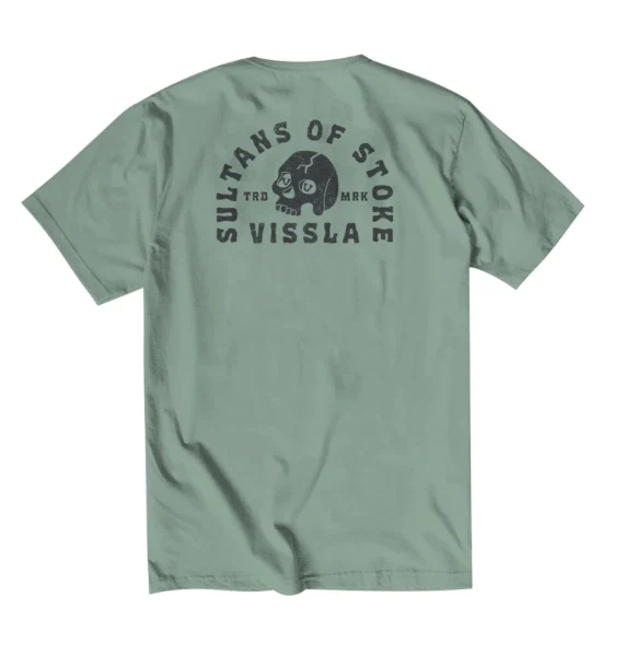 SULTAN SKULLS ORGANIC PKT TEE-JDE - Image 2