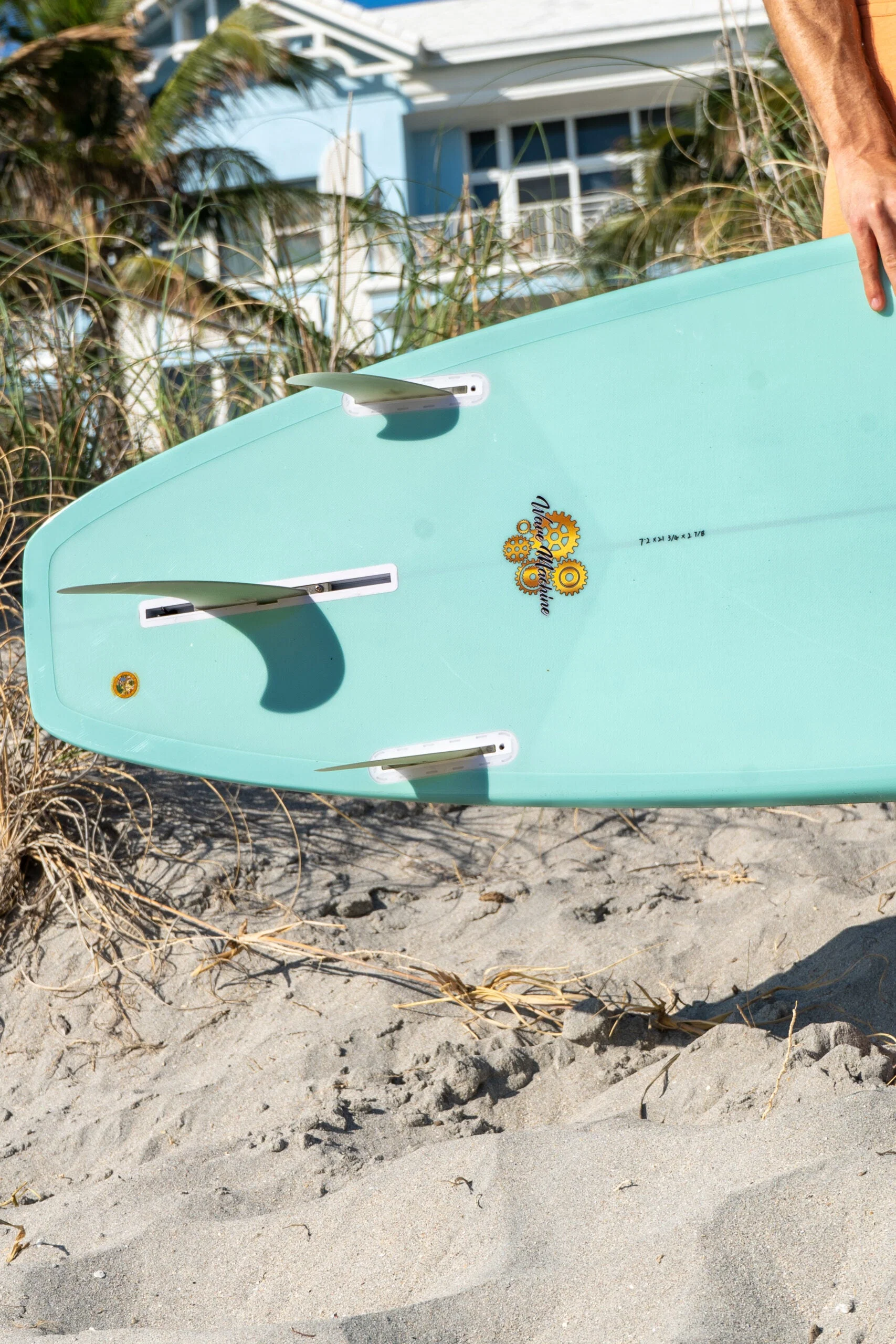 Wave Machine Mid Length – Aqua - Image 4
