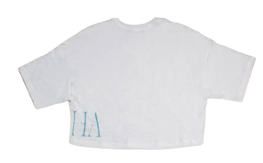 CAB W CROP ALOHA TEE BLK M - Image 5