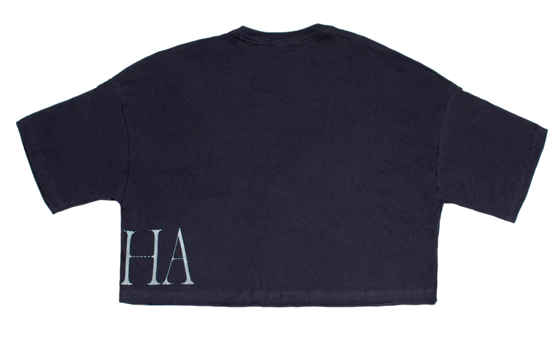 CAB W CROP ALOHA TEE BLK M - Image 7
